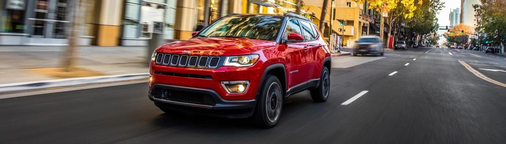 Jeep Compass Red Banner