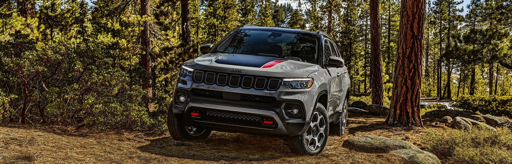 2022 Jeep Compass Gray Forest Banner