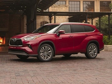 Exterior appearance of the 2021 Toyota Highlander available at Wyatt Johnson Toyota