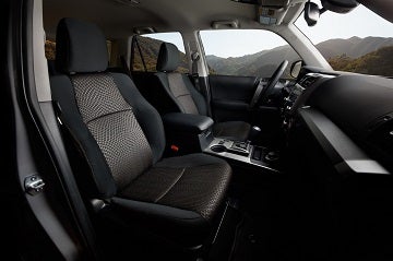 Interior appearance of the 2021 Toyota 4Runner available at Wyatt Johnson Toyota