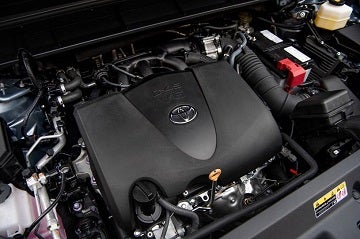Engine appearance of the 2021 Toyota Highlander available at Wyatt Johnson Toyota
