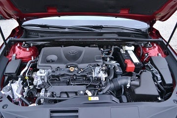 Engine appearance of the 2021 Toyota Avalon available at Wyatt Johnson Toyota