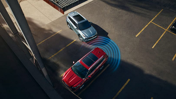 One of the safety features of the 2021 Toyota Highlander available at Wyatt Johnson Toyota