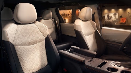 Interior appearance of the 2021 Toyota Sienna available at Wyatt Johnson Toyota
