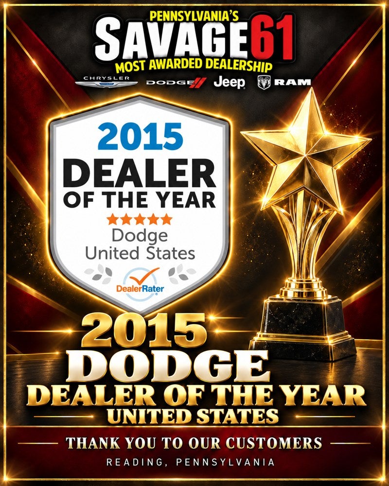 2015 #1 in the USA: DealerRater Dealer of the Year — Dodge