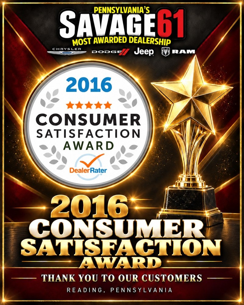 2016 DealerRater Customer Satisfaction Award