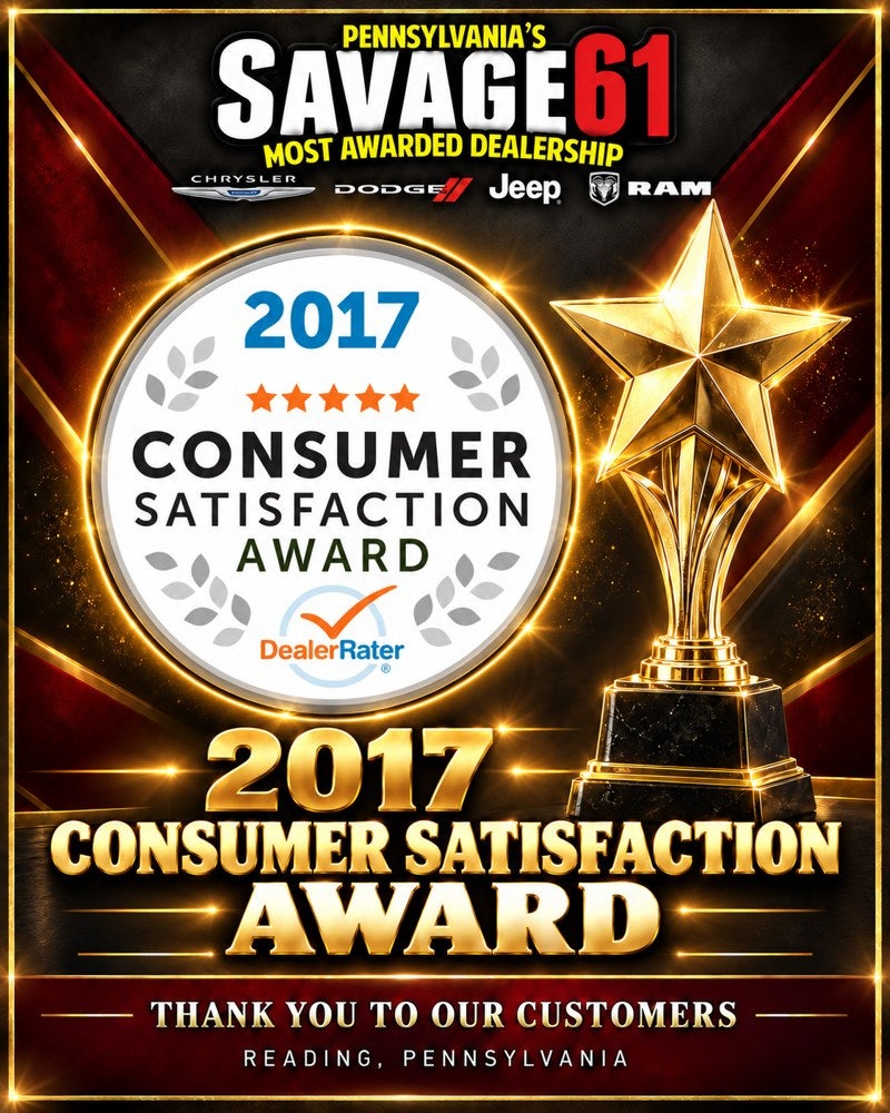 2017 DealerRater Customer Satisfaction Award