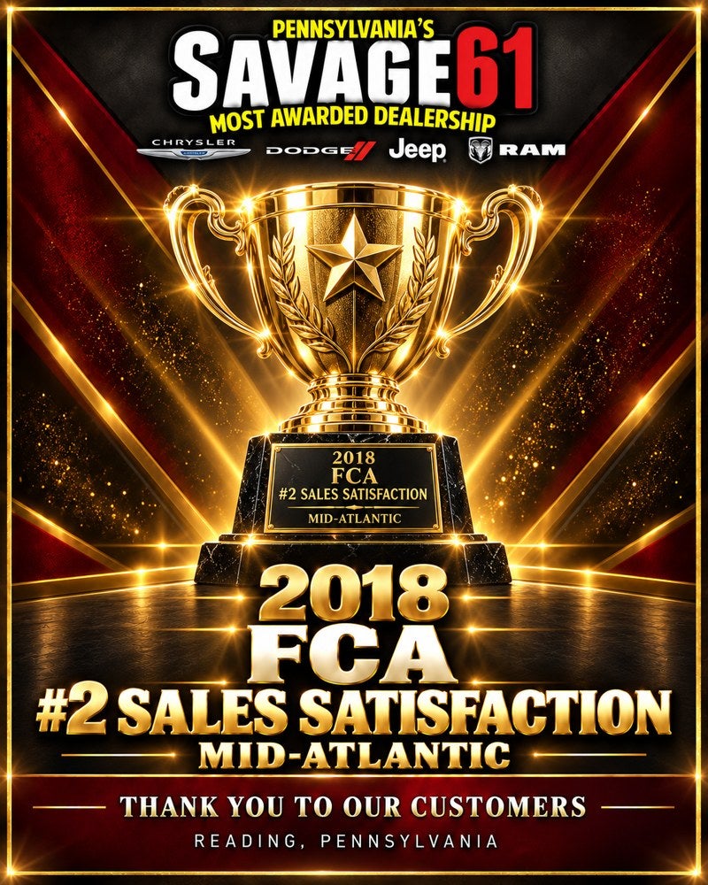 2018 FCA — #2 Sales Satisfaction — Mid-Atlantic Region