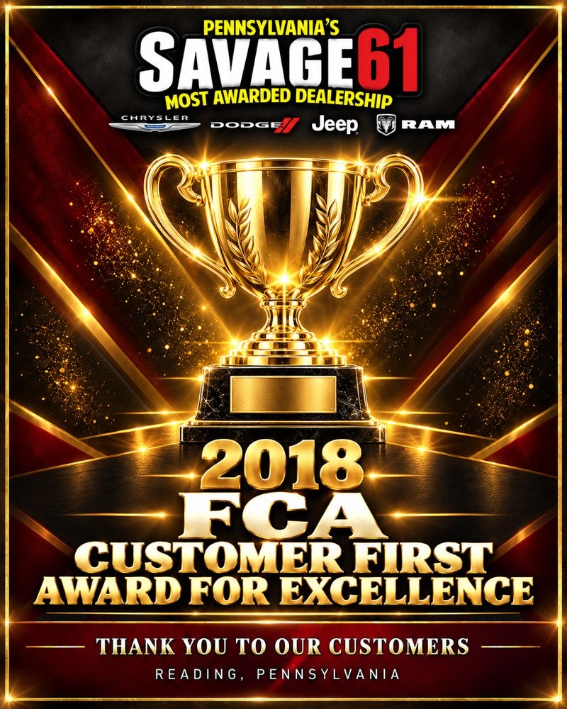 2018 FCA — Customer First Award for Excellence