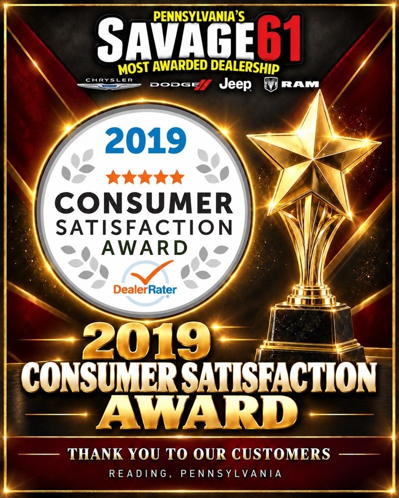 2019 DealerRater Customer Satisfaction Award