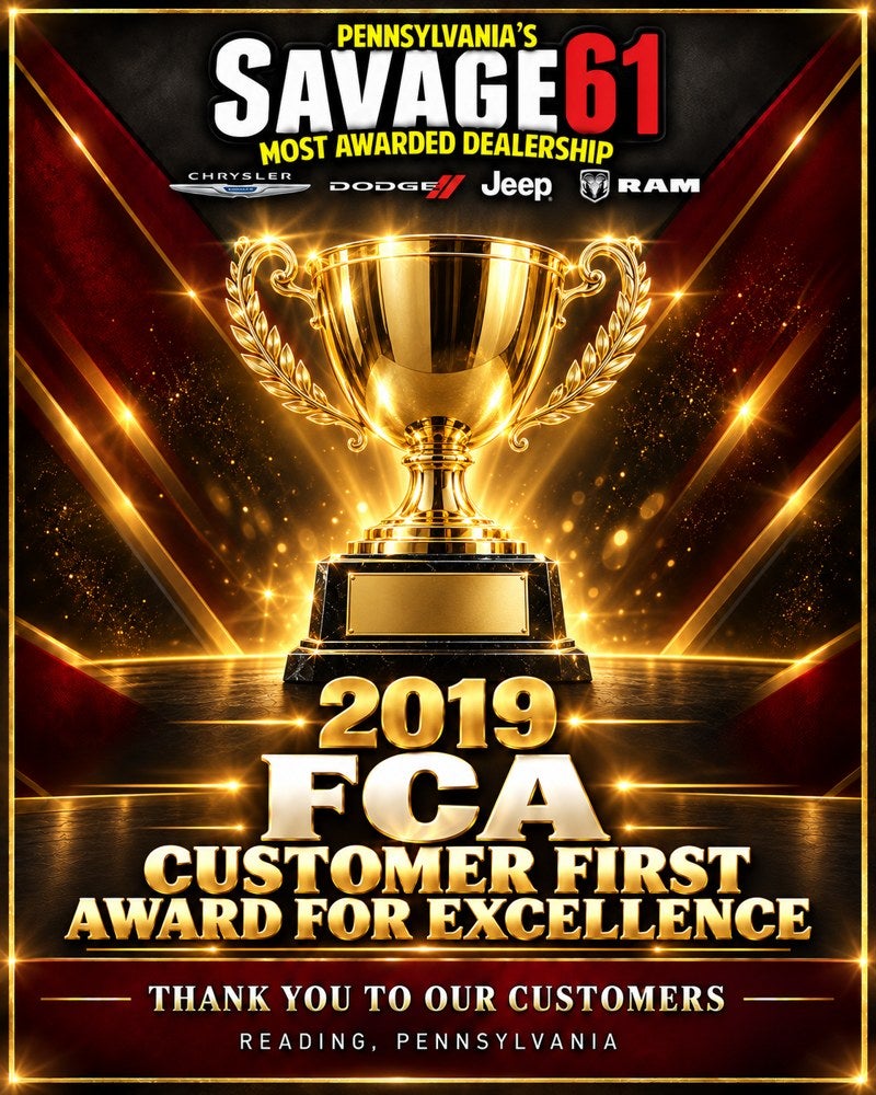 2019 FCA — Customer First Award for Excellence