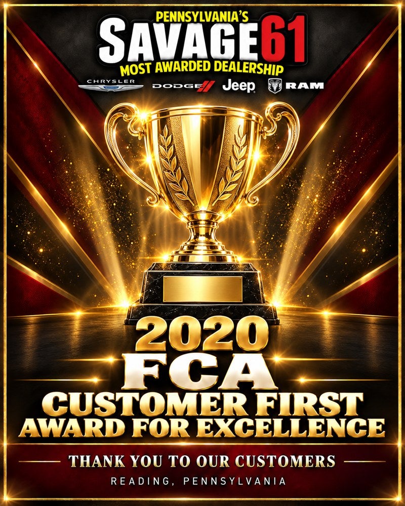 2020 FCA — Customer First Award for Excellence