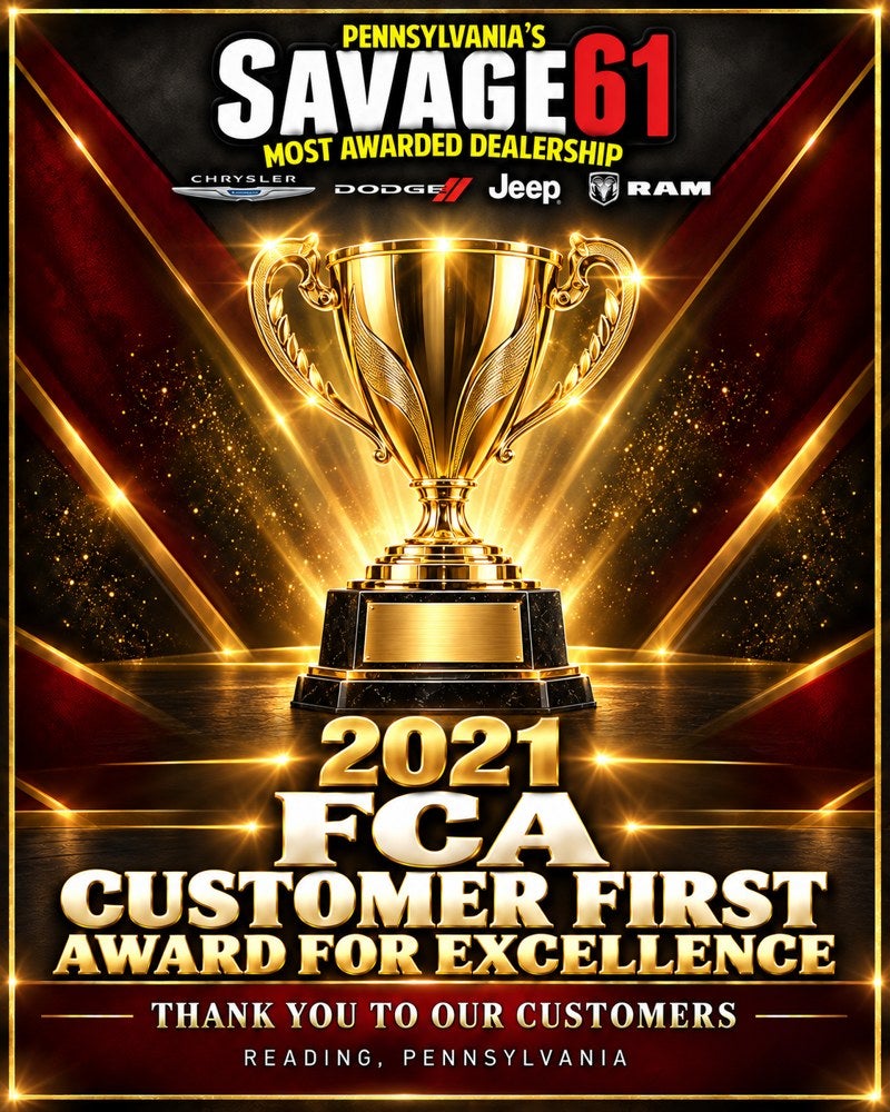 2021 FCA — Customer First Award for Excellence