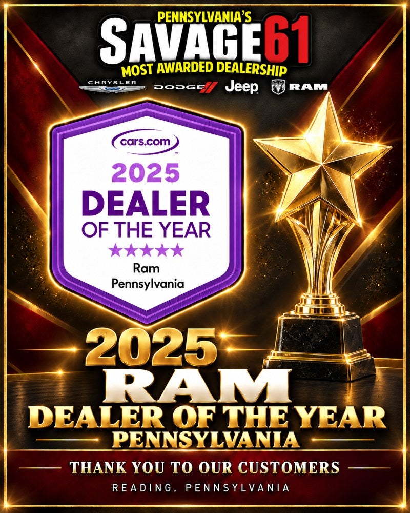 2025 #1 in Pennsylvania: DealerRater Dealer of the Year — Ram