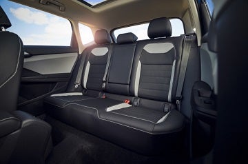 Interior appearance of the 2022 Volkswagen Taos available at Wyatt Johnson Volkswagen