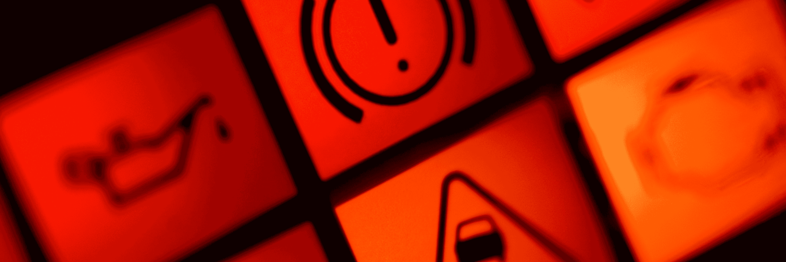 warning lights