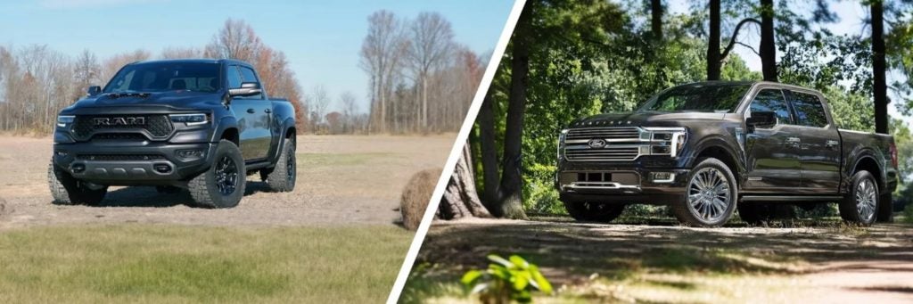 2025 RAM 1500 vs 2024 F-150
