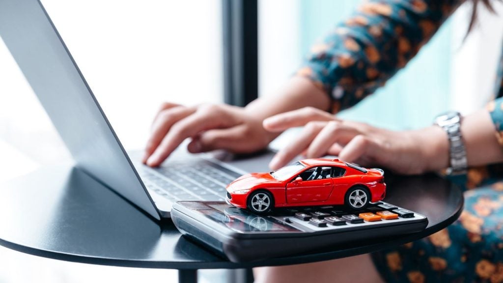 used car being registered