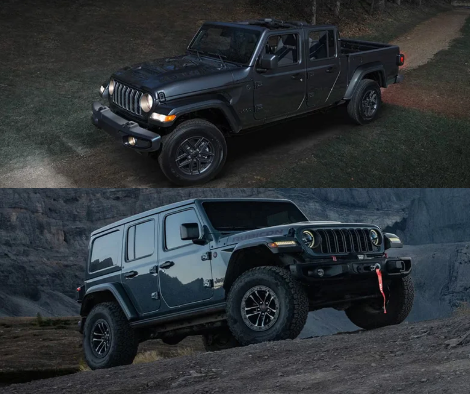 2026 Jeep Gladiator vs Jeep Wrangler