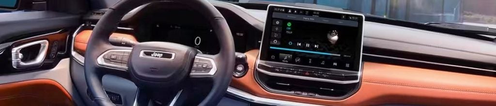 2024 Jeep Compass dashboard