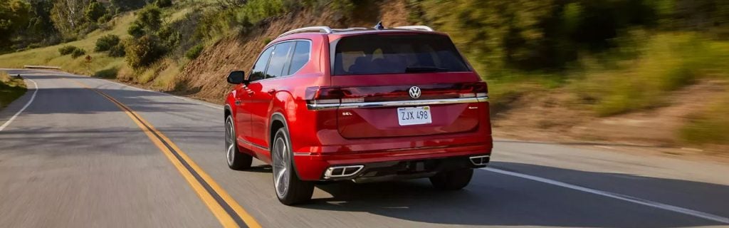 Red SUV - 2026 Volkswagen Atlas