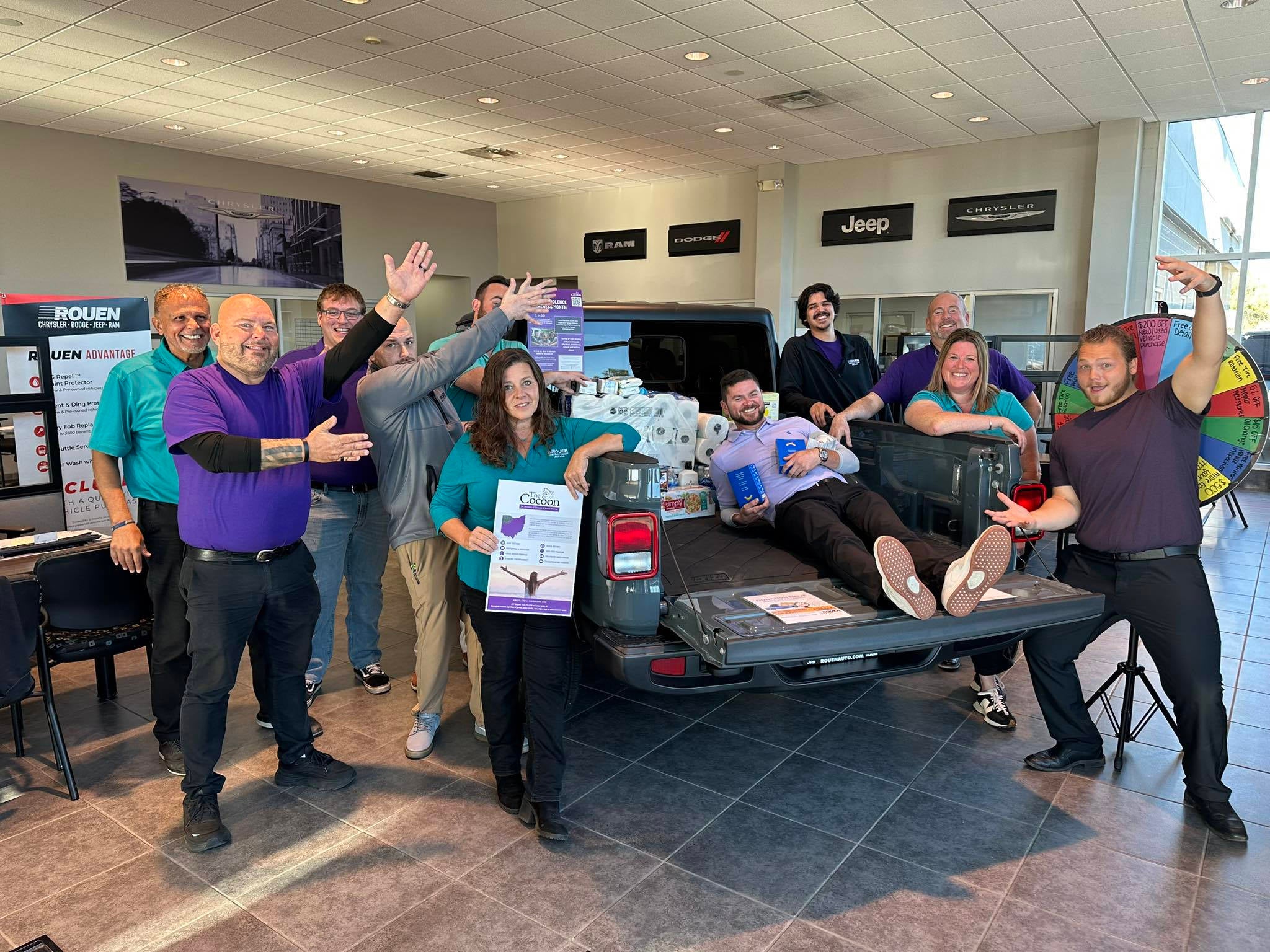 Rouen Chrysler Dodge Jeep Ram dealership near Toledo