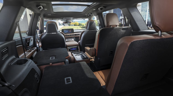 PowerFold third-row seat