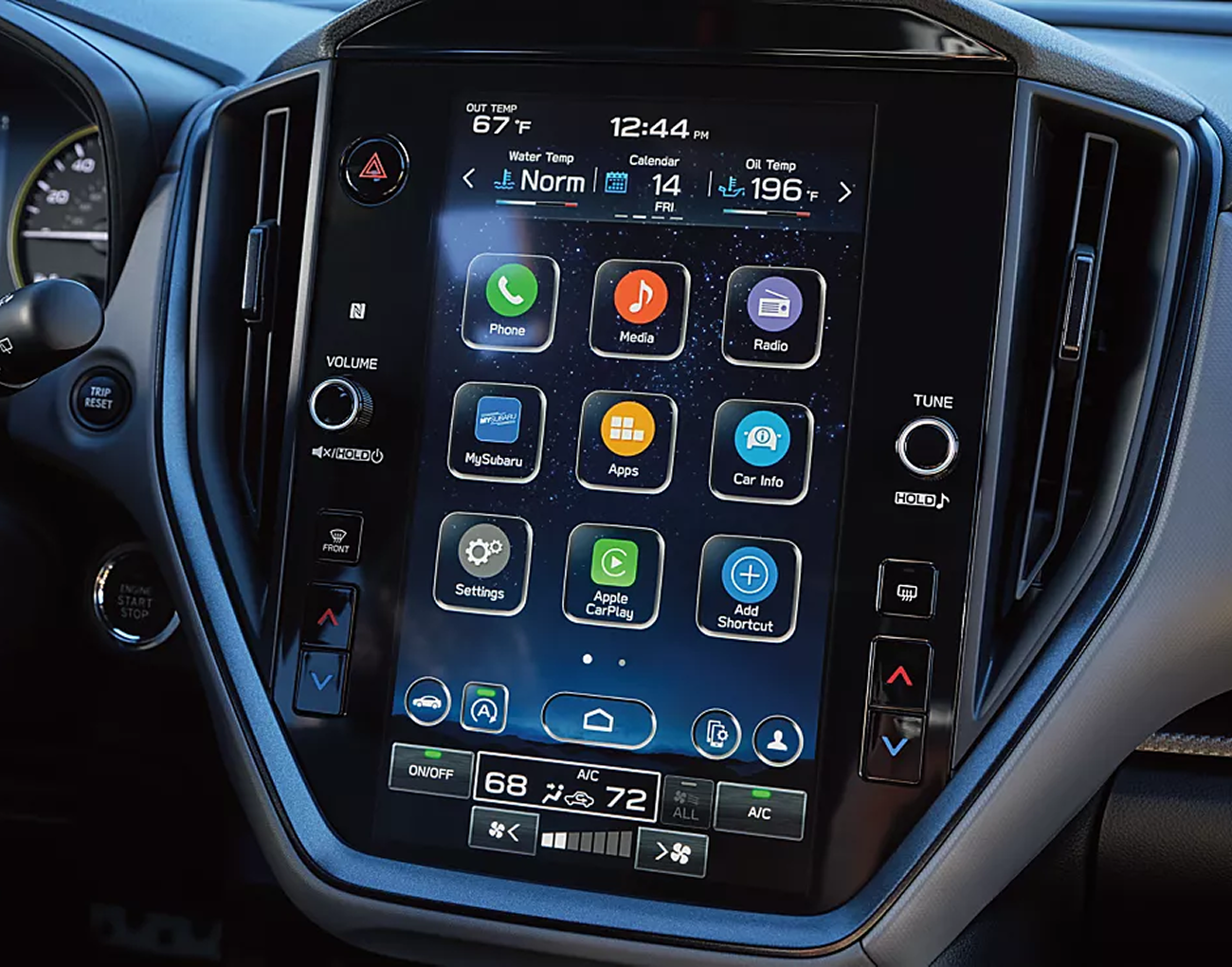 SUBARU STARLINK® Multimedia with Wireless Apple CarPlay® and Android Auto™