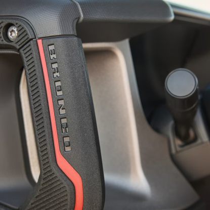 Tactically Located Grab Handles