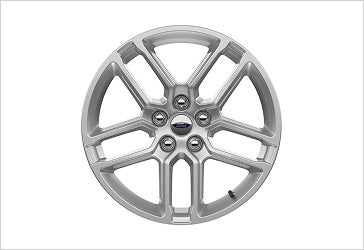 18 inch Sparkle Silver-Painted Aluminum Wheel