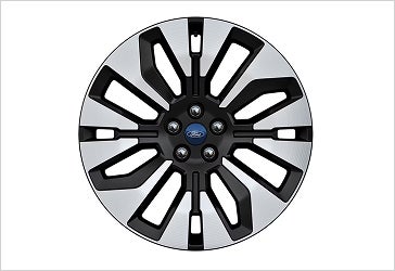 21 inch Bright Machined with Tarnish Dark Pockets Wheel