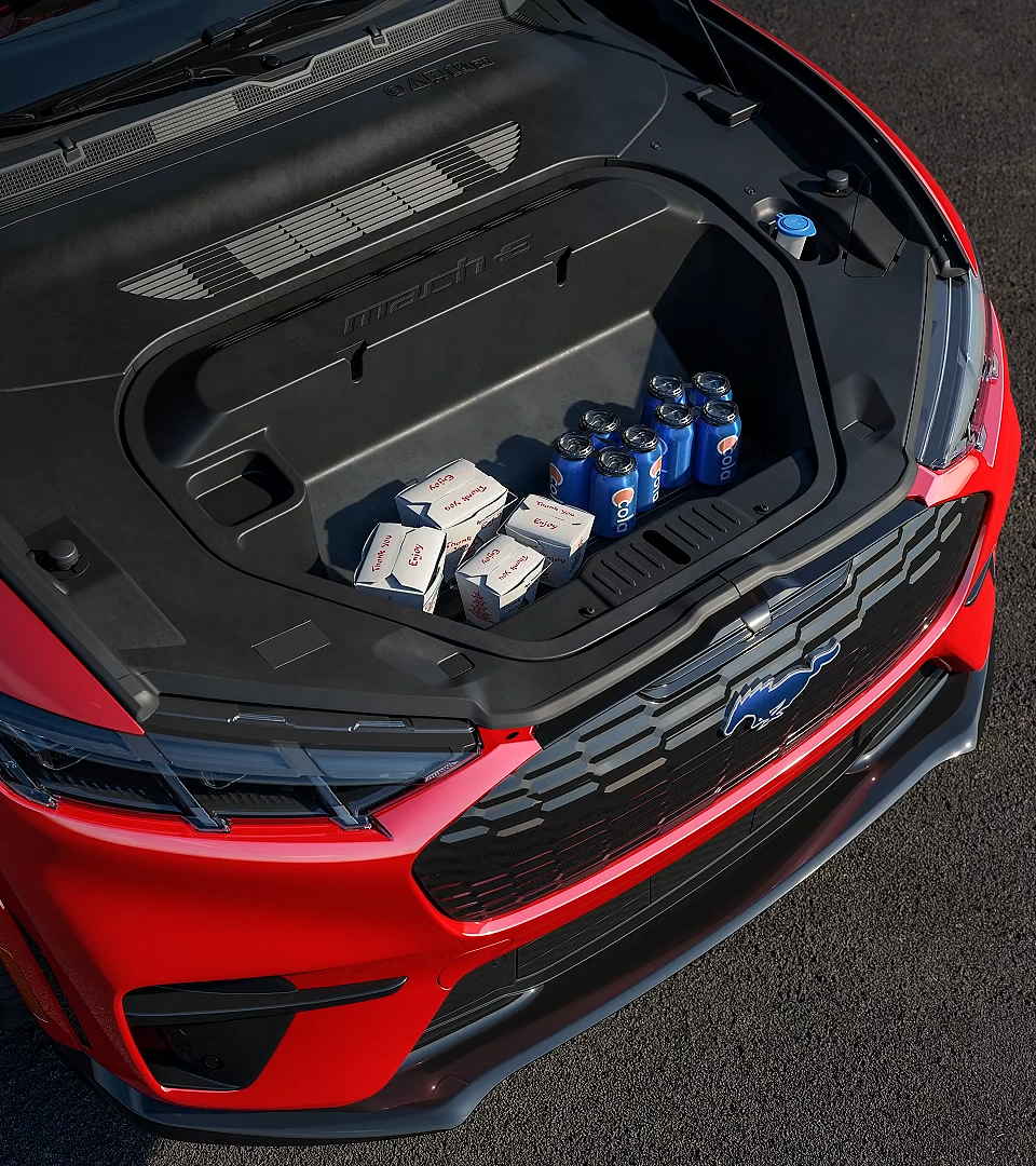 Mustang Mach-E frunk storage