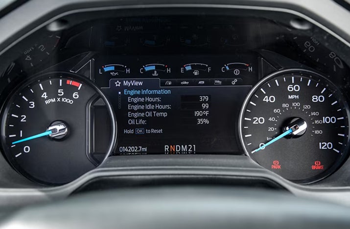 Intelligent Oil-Life Monitor@ (Diesel Only)