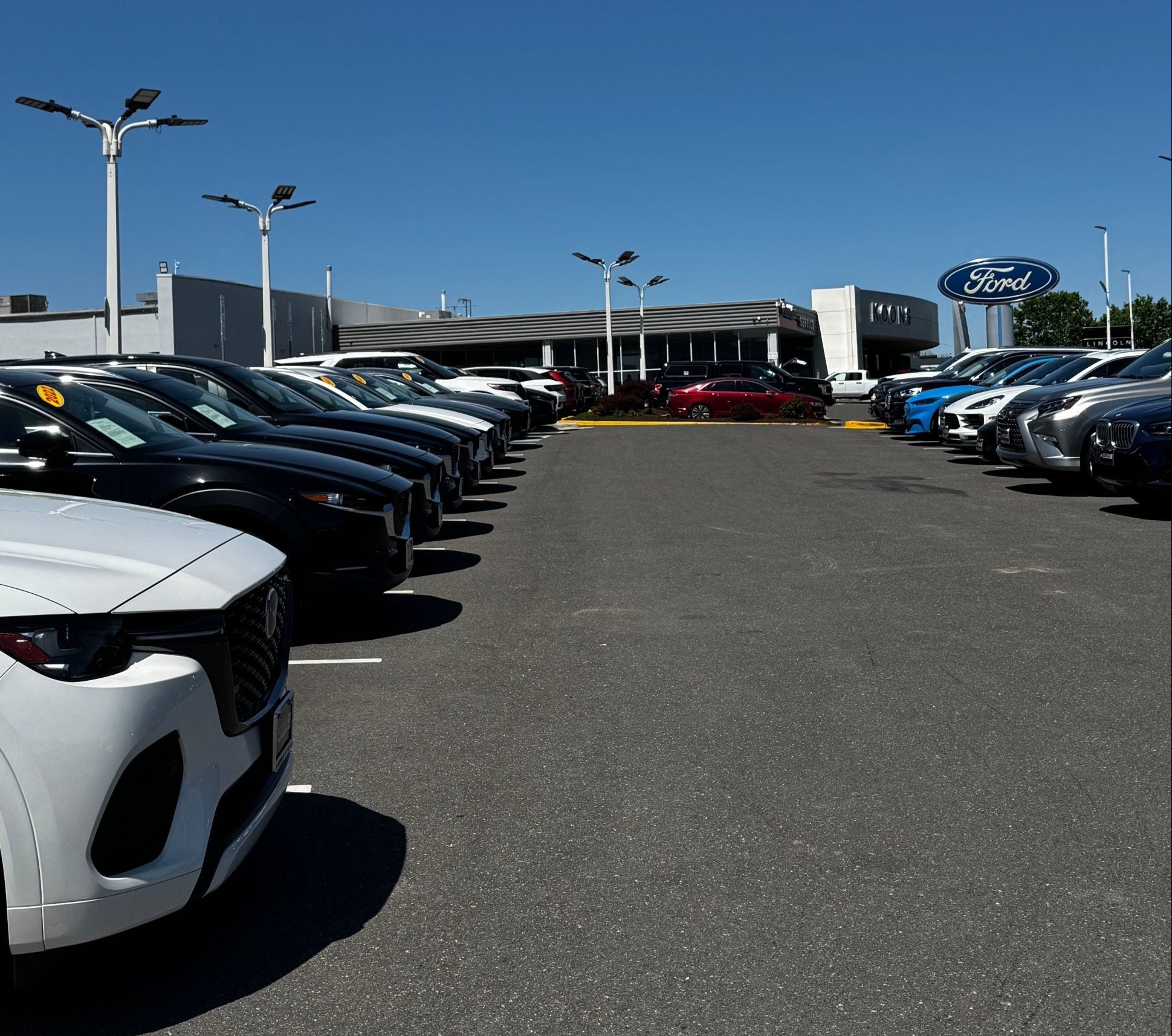 used and certified pre-owned cars at Koons Ford Silver Spring dealership