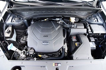 Engine appearance of the 2021 Kia Telluride available at Wyatt Johnson Kia