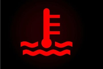 Coolant Temperature warning light