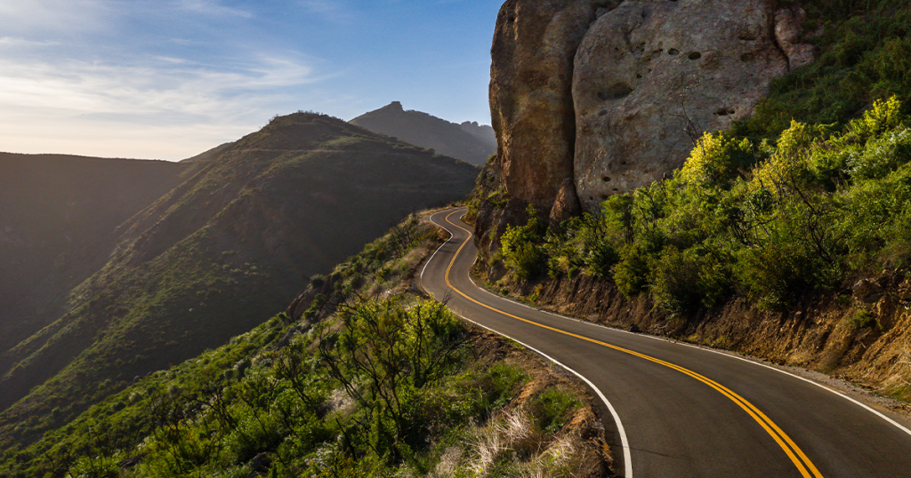 Scenic road near Nashville