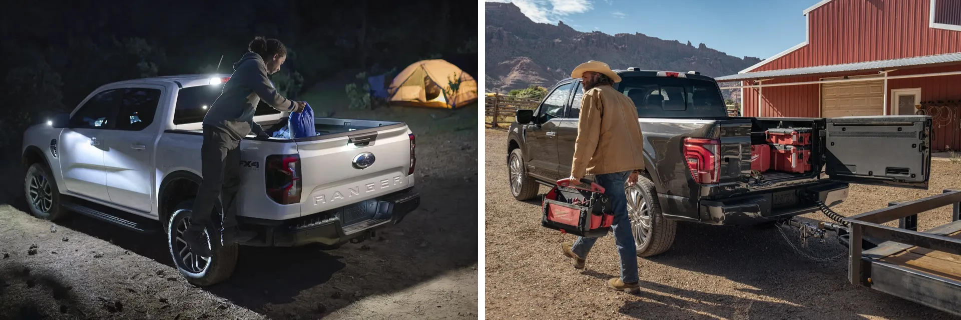 Ford Ranger vs Ford F-150 Utility