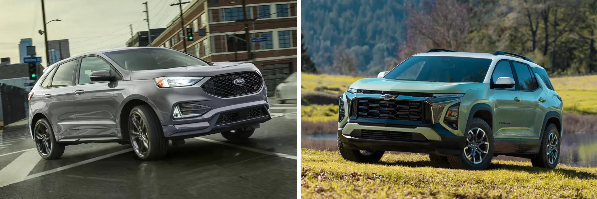 Ford Edge vs Chevy Equinox Features