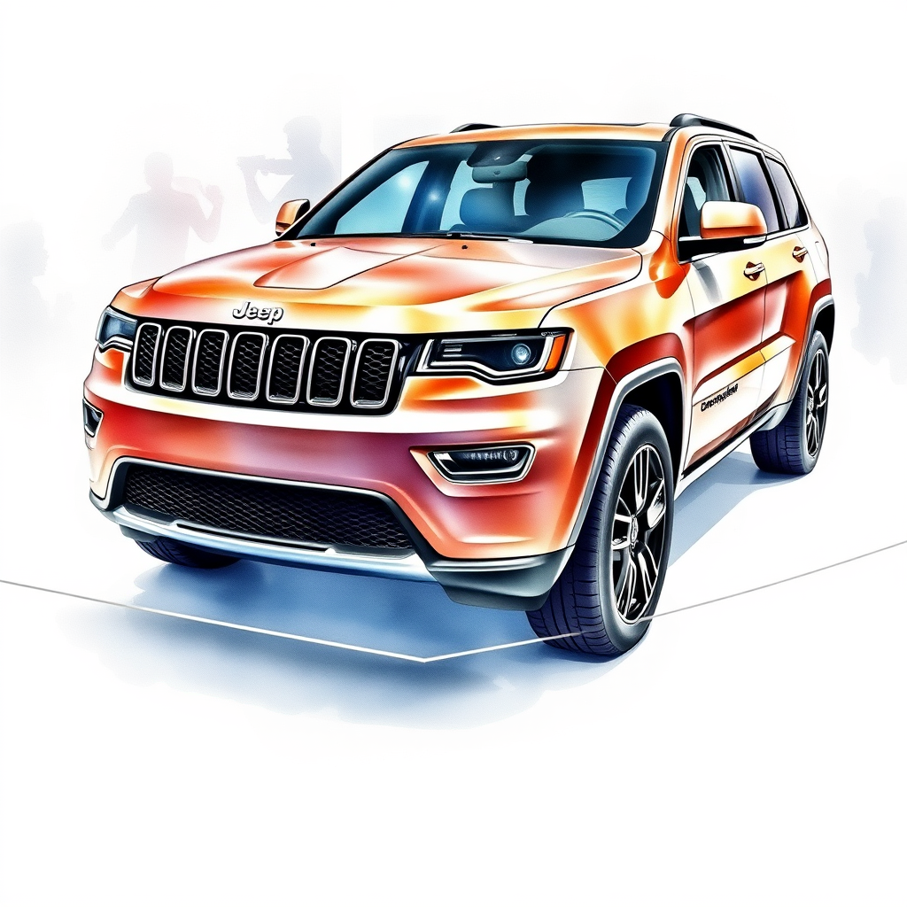 2026 Jeep Grand Cherokee on display