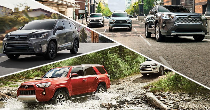 Toyota SUV Model Lineup