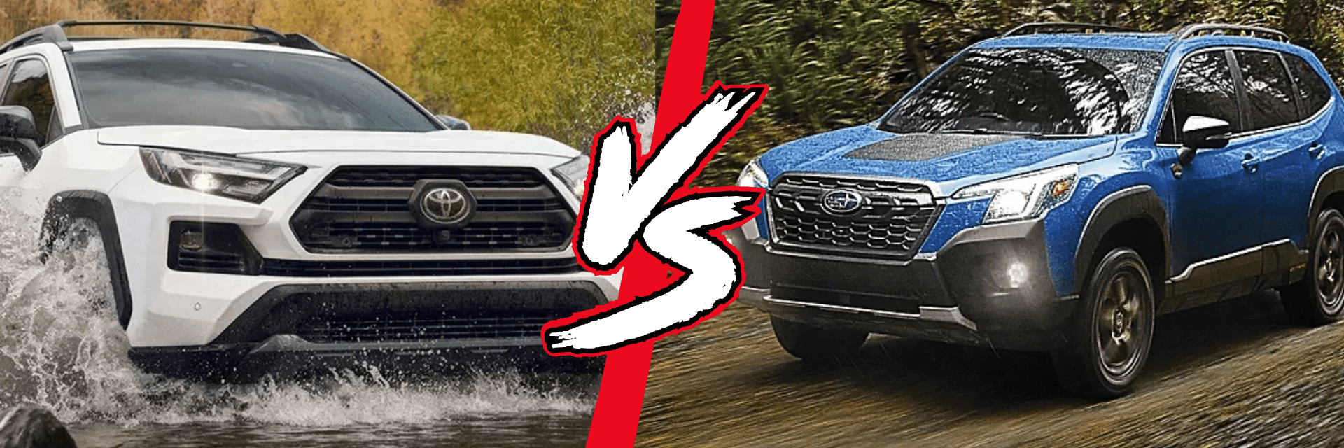 _2024 Toyota RAV4 vs. 2024 Subaru Forester Head-to-Head Comparison