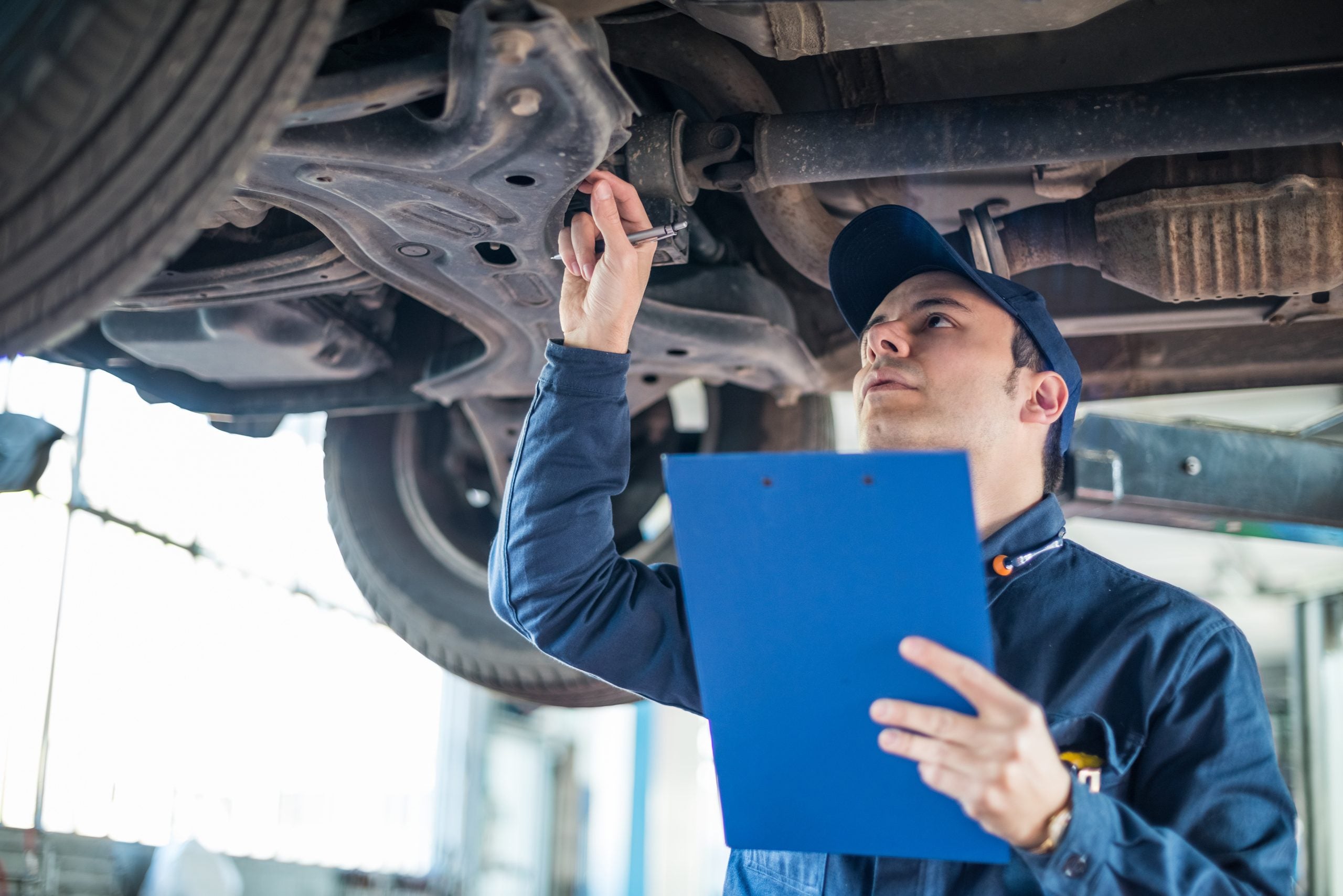 Portrait,Of,A,Mechanic,At,Work,In,His,Garage