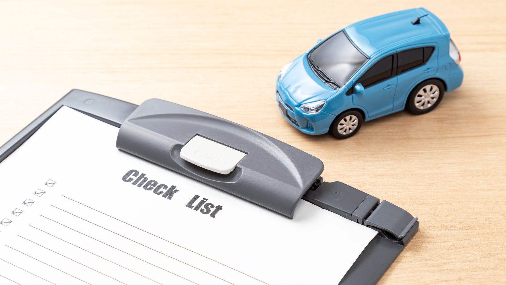checklist for buying a used car