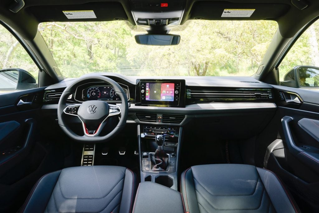 The Sleek Interior Of The Spectacular 2026 Volkswagen Jetta GLI