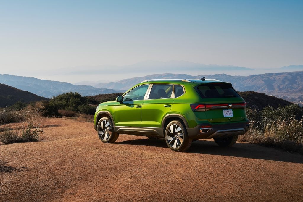Volkswagen Taos Rear Side View