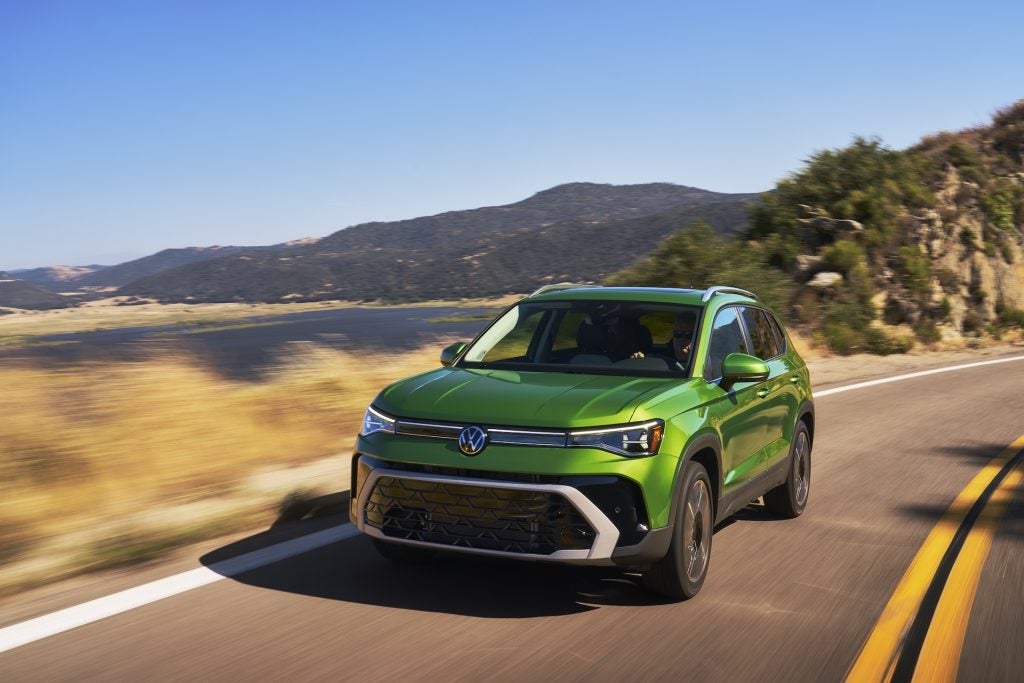Volkswagen Taos Front End Driving