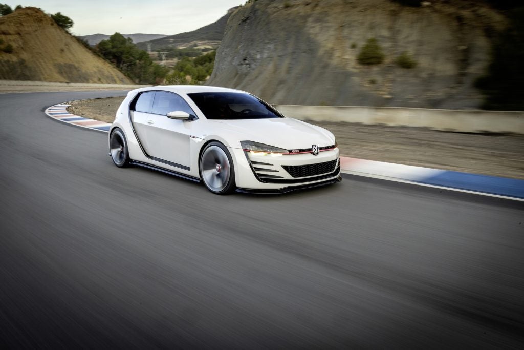Volkswagen GTI Design Vision Concept Front View