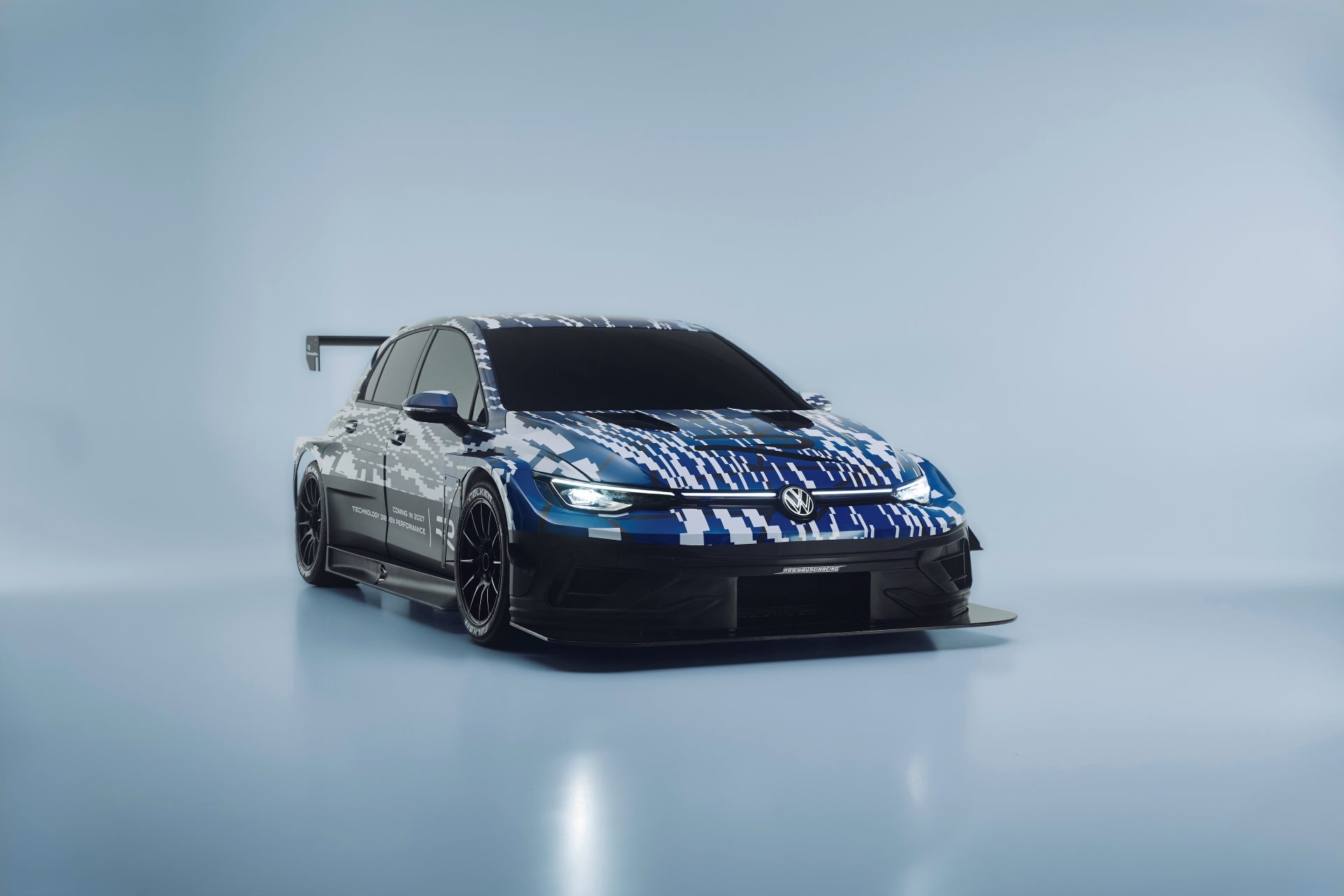 The Swift And High-Performance Racing Car, The Volkswagen Golf R, Pictured And Parked Epically