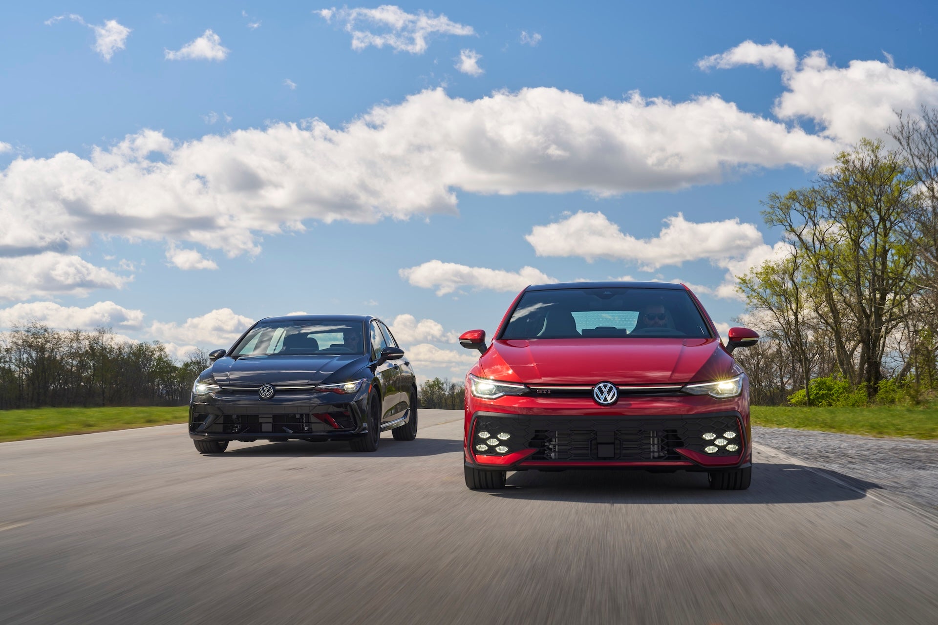 Volkswagen Golf GTI and Golf R